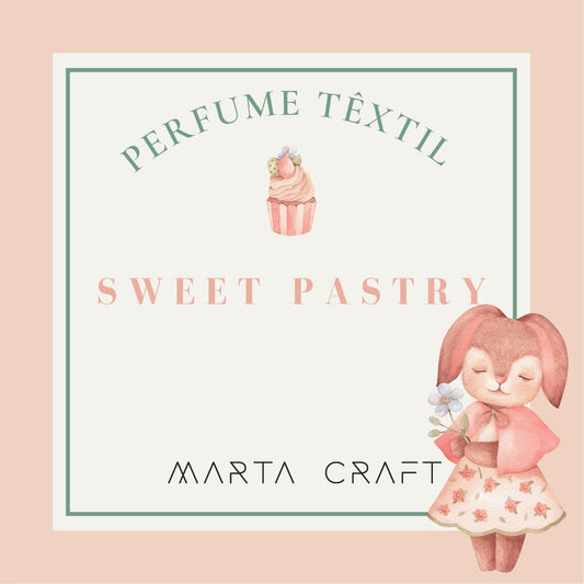 Perfume Têxtil - Sweet Pastry - Amostra 5 mL