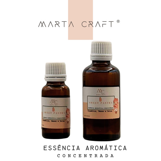 Essência aromática concentrada  para Velas e Sabonetes e Gesso - SWEET PASTRY