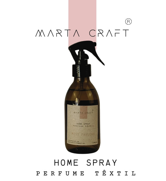 Home spray |Perfume Têxtil - Miss Pavlova  | 200 mL