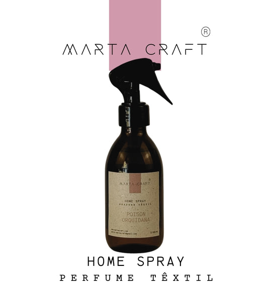 Home Spray | Perfume Têxtil - Poison Orquidana | 200 mL