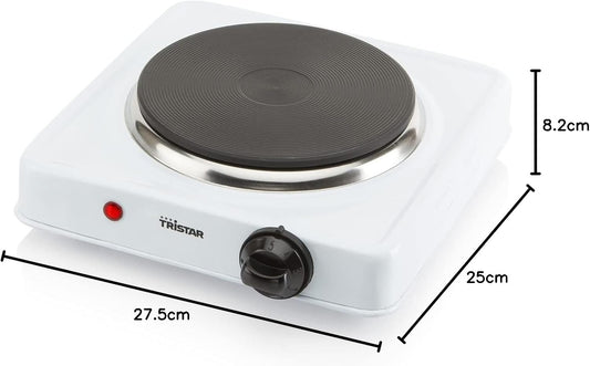 Fogão TRISTAR | Placa de Aquecimento Elétrica 1000W Ø 15cm