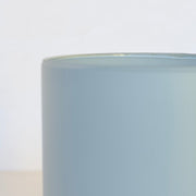 | Pote de Vidro Boca Larga 100*80mm Azul