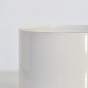 | Pote de Vidro Boca Larga 100*80mm Branco