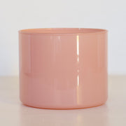 | Pote de Vidro Boca Larga 100*80mm Rosa