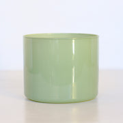 | Pote de Vidro Boca Larga 100*80mm Verde Brilhante