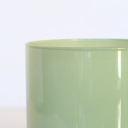 | Pote de Vidro Boca Larga 100*80mm Verde Brilhante