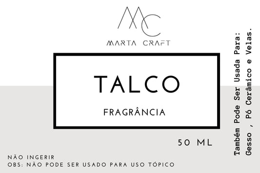 RV Essência aromática concentrada  para Velas e Sabonetes e Gesso - TALCO