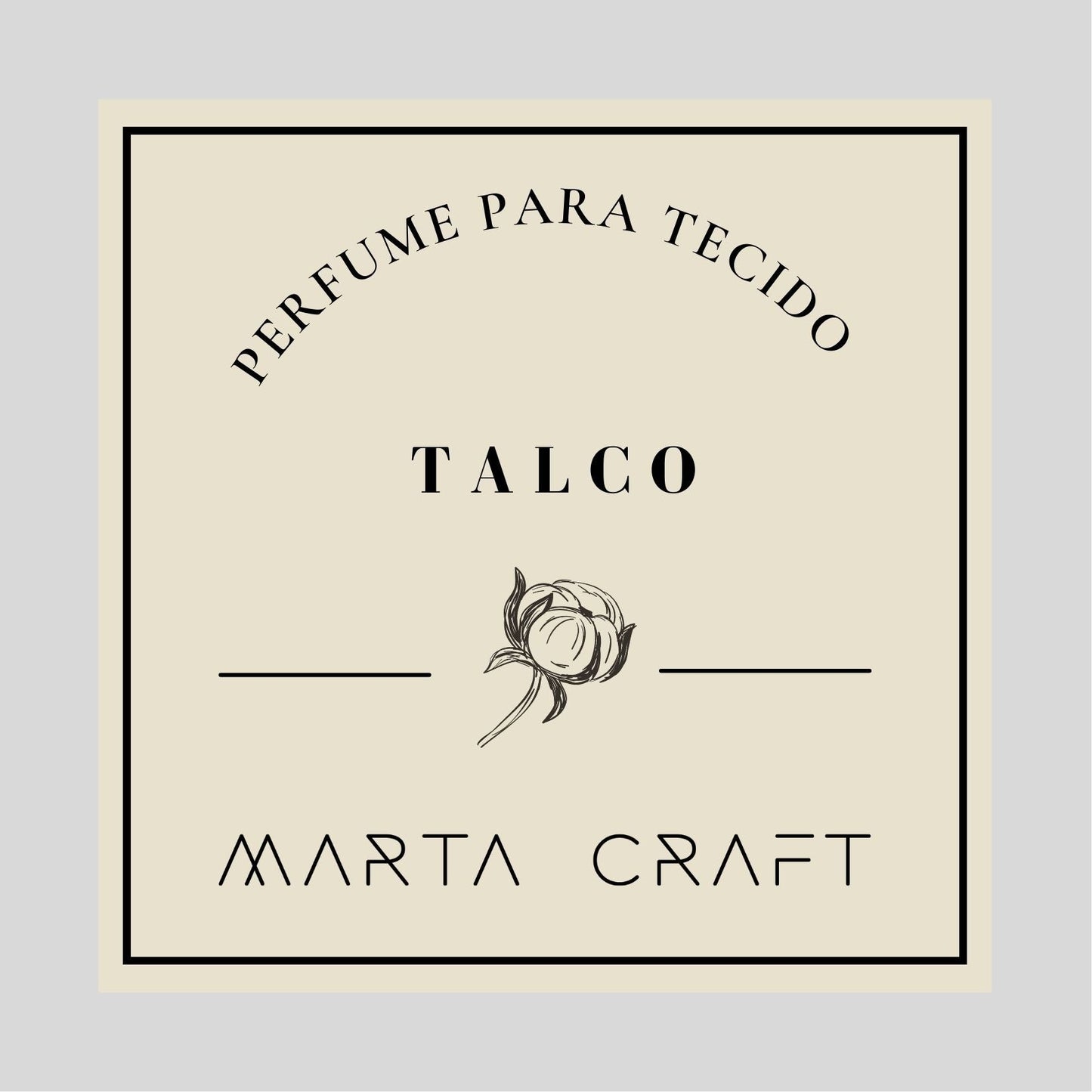 Perfume Têxtil - Talco - Amostra 5 mL