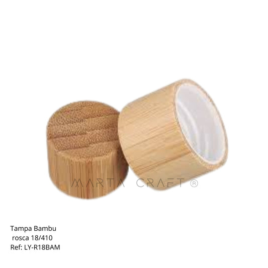Tampa Bambu rosca 18/410