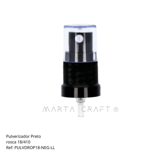 Tampa Pulverizador Preto  18/410