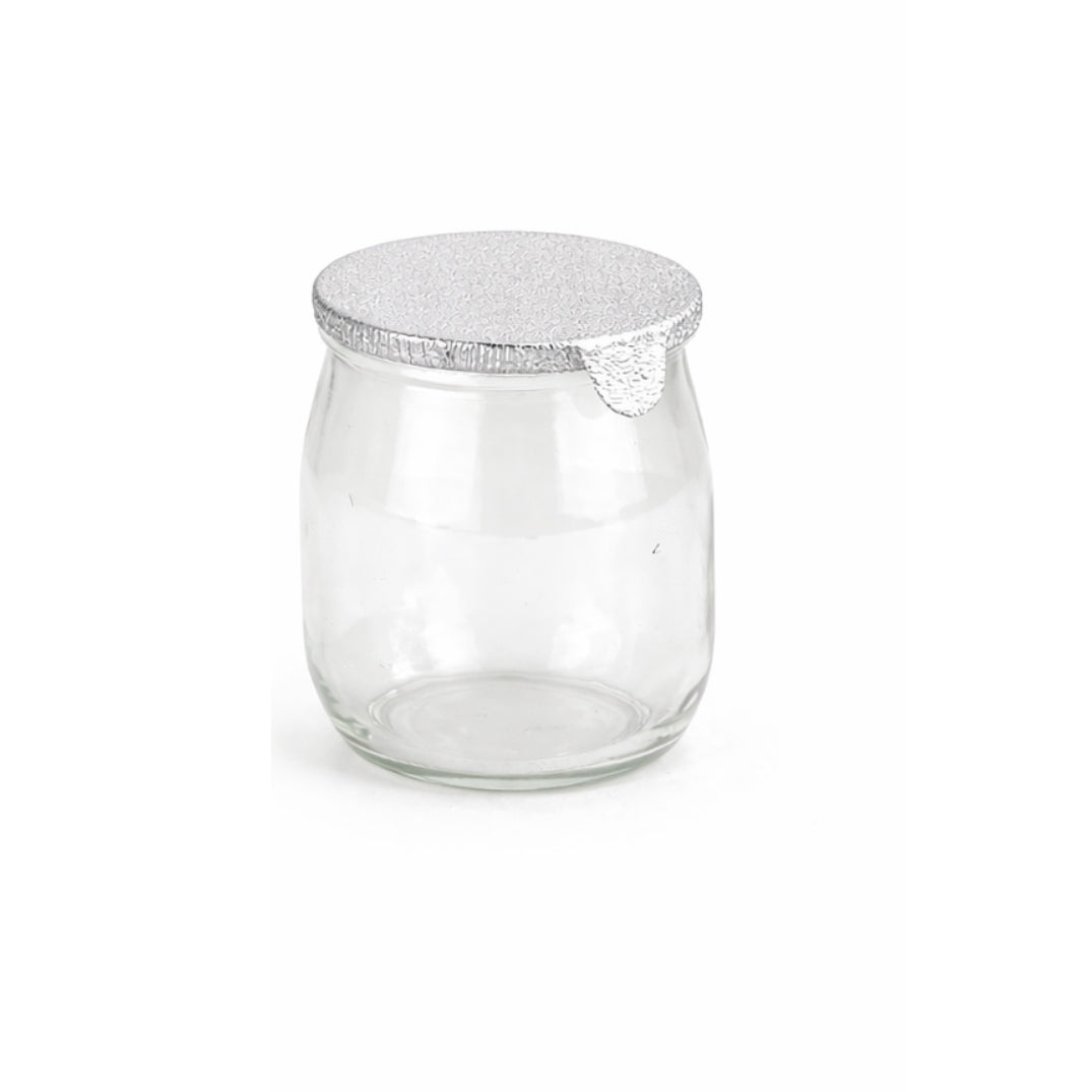 Copo de Vidro de Iogurte 14 cL | Tampas (Plástica e Termoselável)