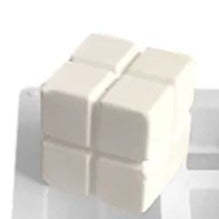 V009MS Molde -Velas -Forma geométrico cubo Pequeno- 1 unidade