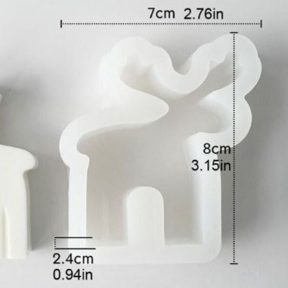 NA116MS - Molde Alce/ Veado - S - Natal