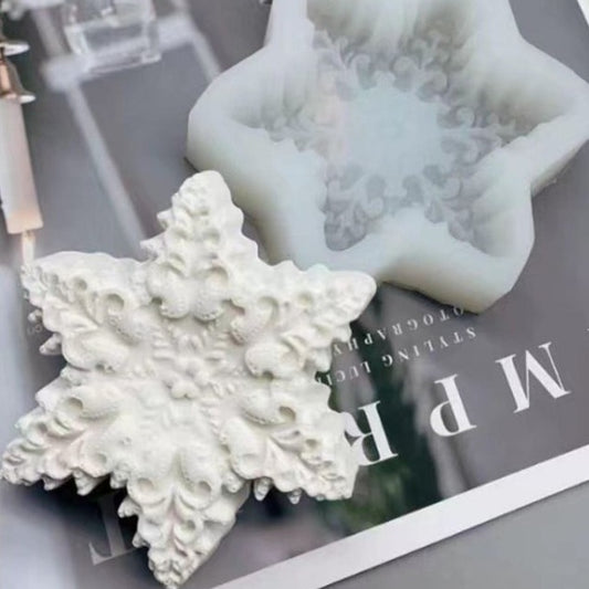 NA069MS - Molde Floco de Neve nº 1- Natal