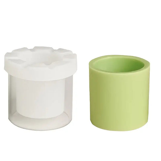 V032MS-  Molde Silicone Vela de Copo