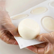 V034MS-  Molde Silicone Forma Redonda de Mousse