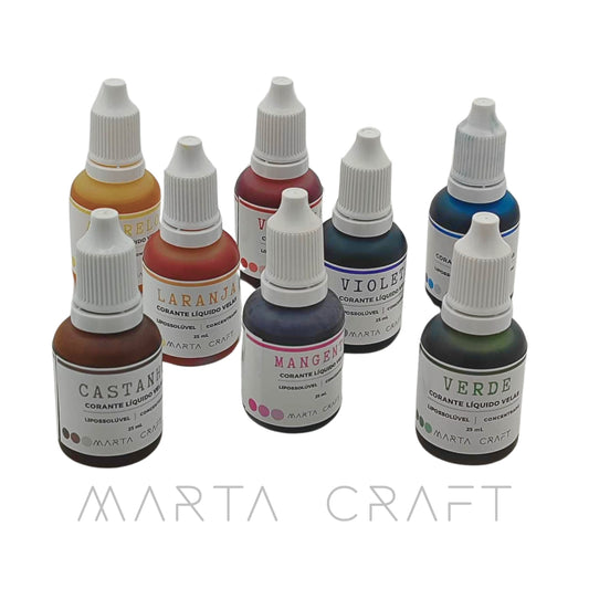 Corante Líquido Para Velas 15 mL