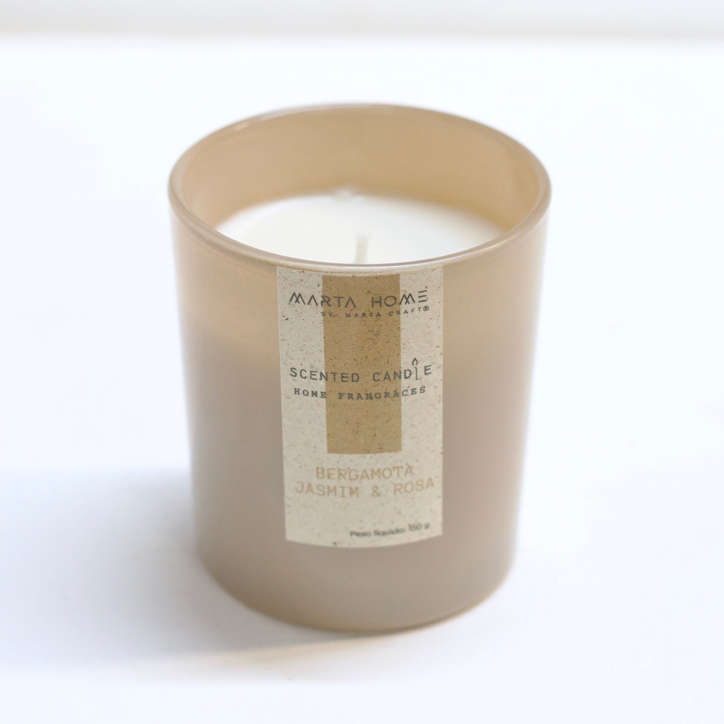 Scented Candle | Bergamota Jasmim & Rosa