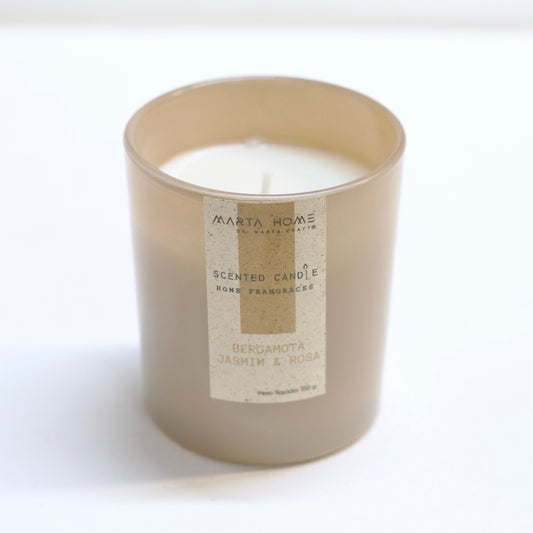 Scented Candle | Bergamota Jasmim & Rosa