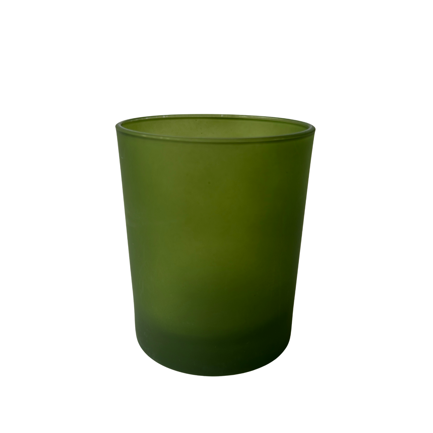 Copo Vidro Verde Escuro Fosco - 180 ml