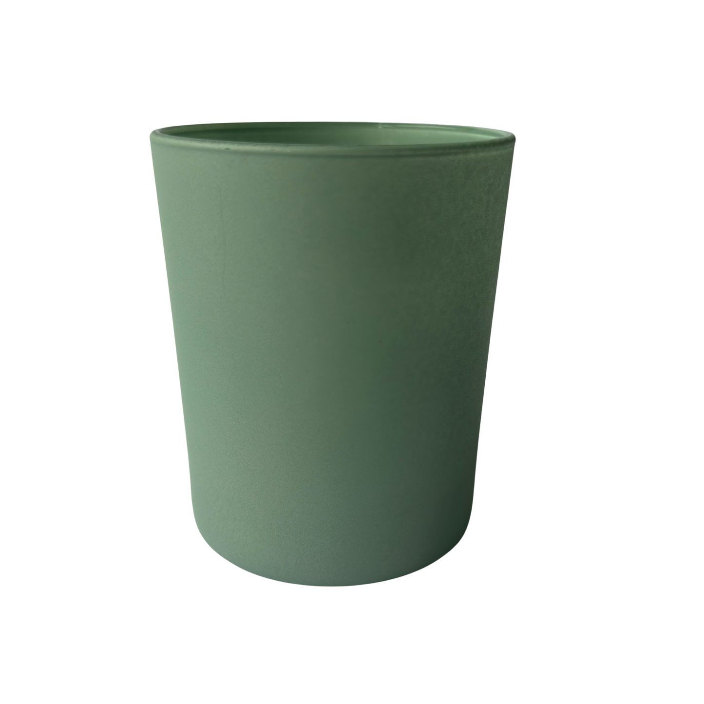 Copo Vidro Verde Fosco Perolado - 220 ml