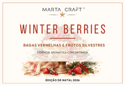 Essência aromática concentrada - Winter Berries - Edição Natal 2026