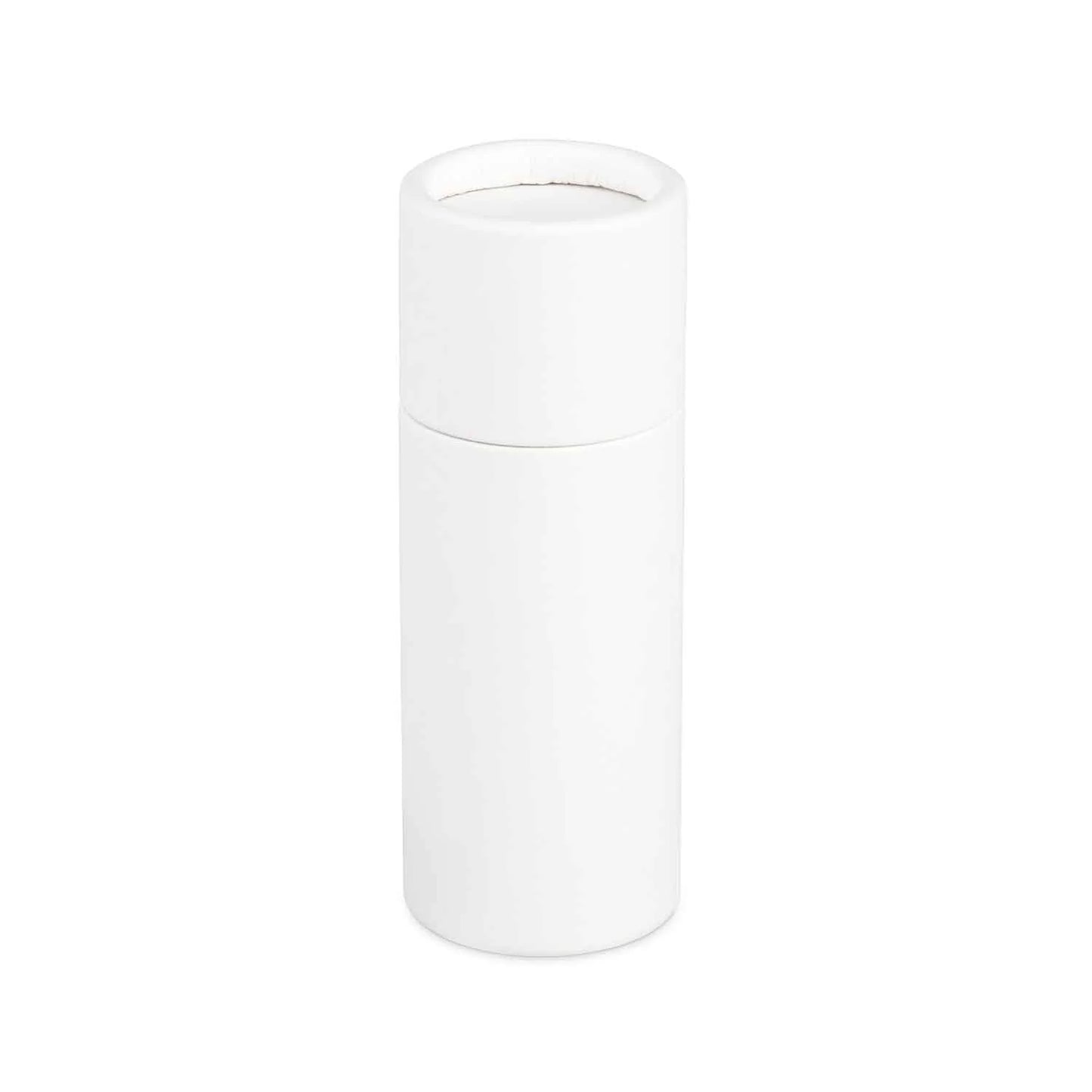Embalagem de Tubos de papelão com base push-up  40x102 mm  (108 ml) -  com forro resistente à água - Kraft preto, branco e marrom