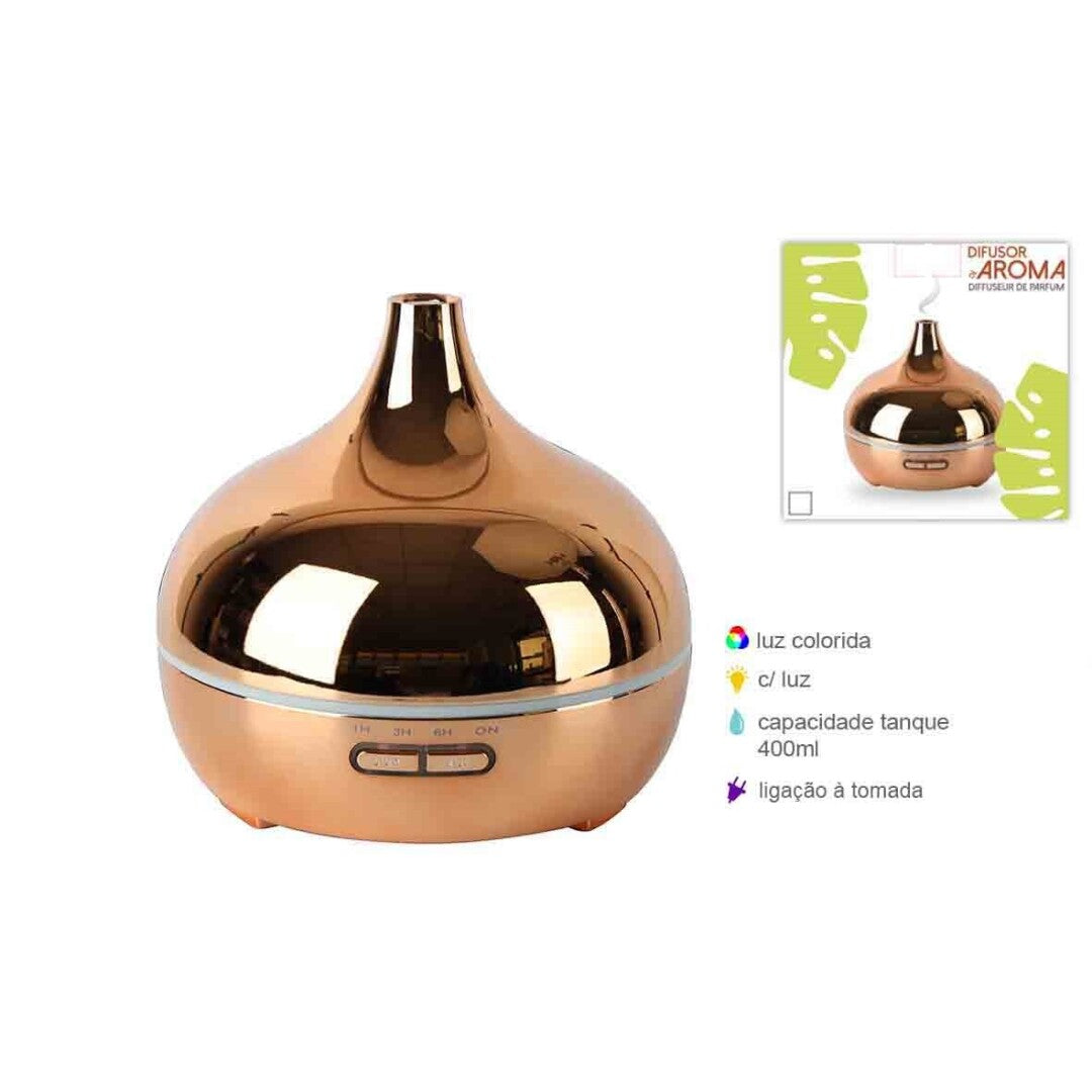 Ambientador Elétrico - Aroma Diffuser- USB 400ml