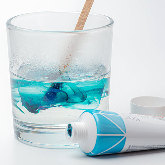 Corantes de sabão transparentes que não sangram - 30 g