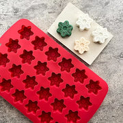 FC059MS - molde 24 cavidades Forma de Flocos de Neve