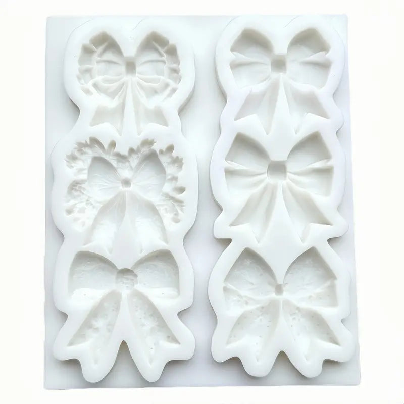 D070MS - Molde em silicone - 6 laços