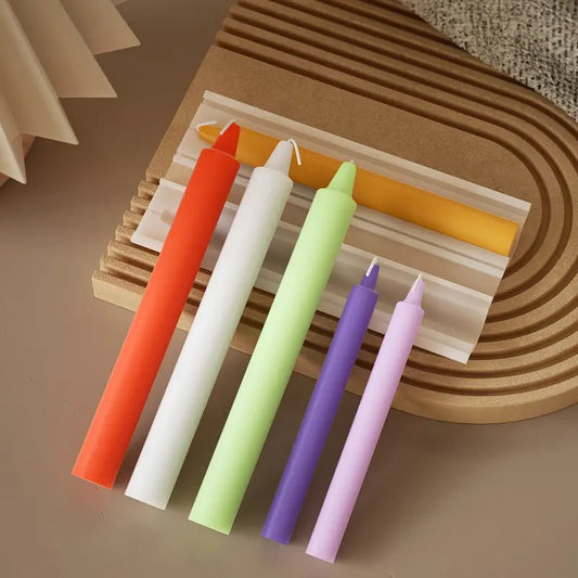 S036MS - Velas Cilíndricas Molde de Silicone
