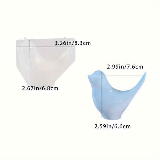 AN008MS- Molde de Silicone Epoxi - Pássaro