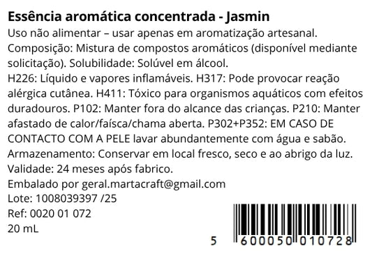 Essência aromática concentrada - Jasmin