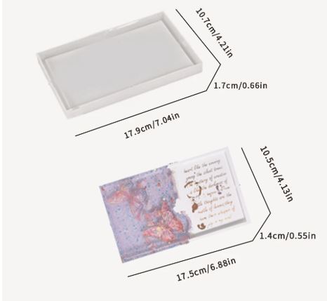 BP044MS - Molde de Silicone bandeja retângular