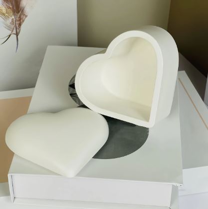 BP057MS - Molde EPoxi Caixa de armazenamento Coração