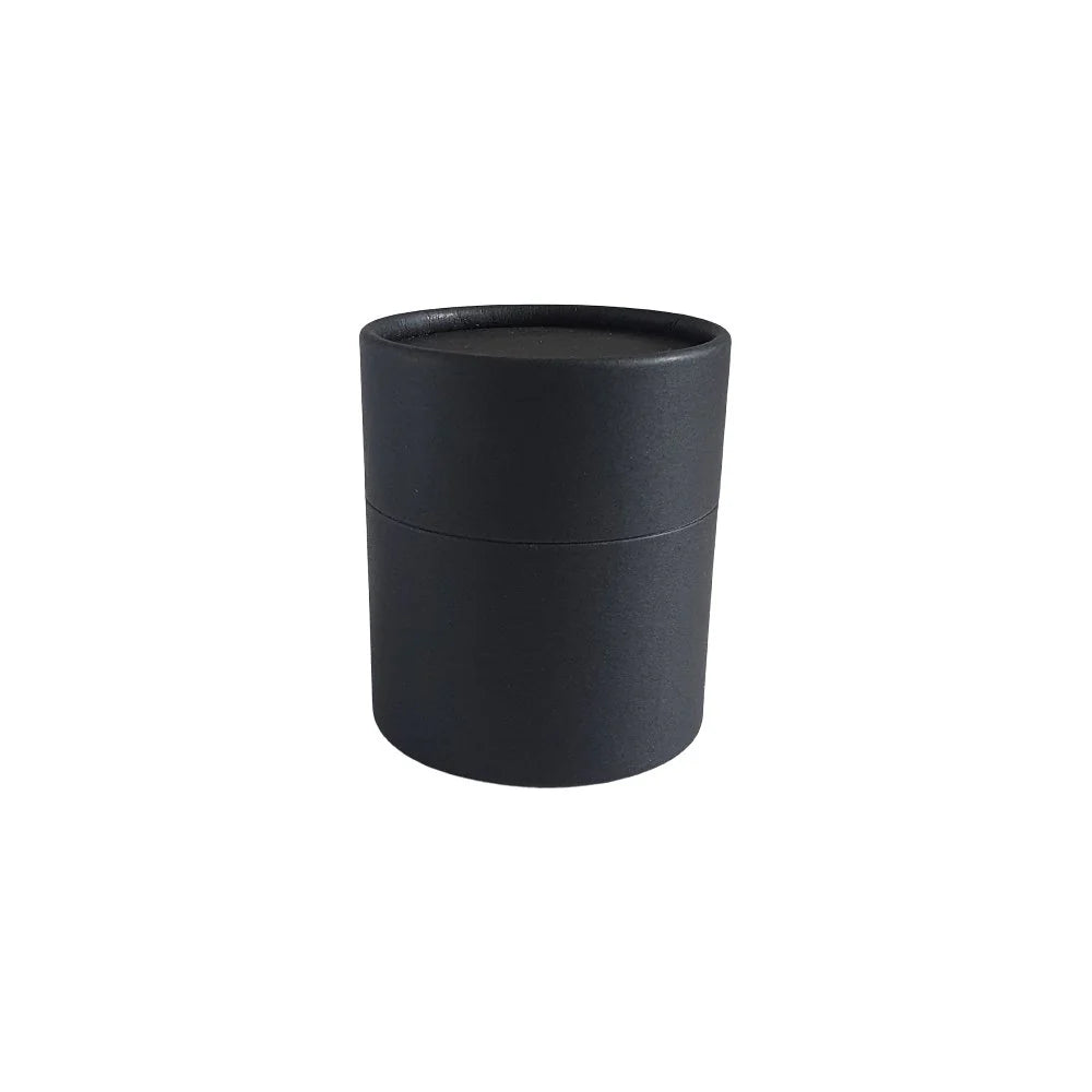 Embalagem tubo de papelão -  66*76 mm  (170 ml) - Preto/ Branco/Marrom Kraft (fosco)