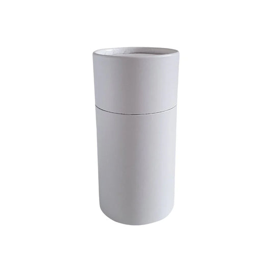 Embalagem tubo de papelão -  66*129 mm  (340 ml) - Preto/ Branco/Marrom Kraft (fosco)