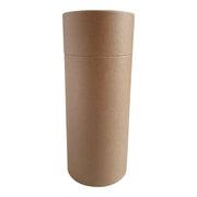 Embalagem Tubo Papelão - 73x168 mm (460 ml) - Kraft / Preto/ Branco