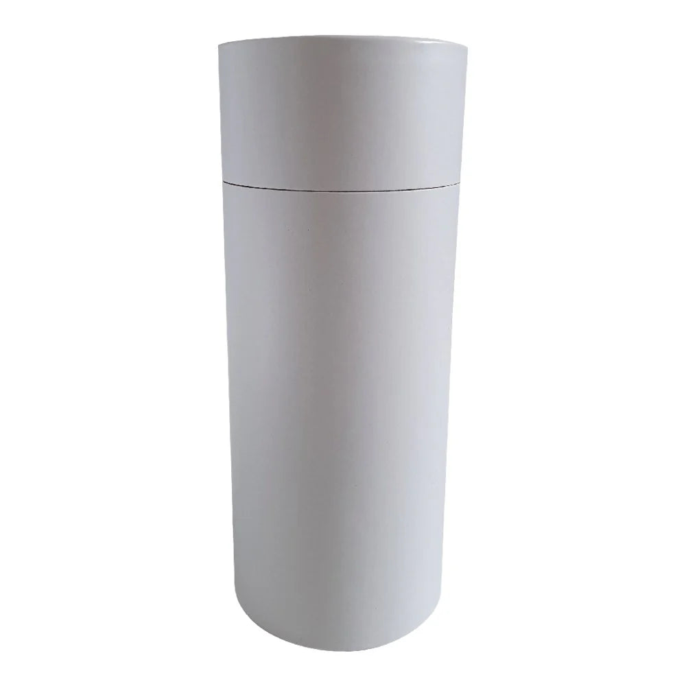 Embalagem tubo de papelão -  86x186 mm  (900 ml) - Preto/ Branco/Marrom Kraft (fosco)