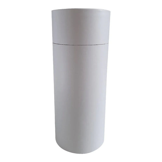 Embalagem tubo de papelão -  86x186 mm  (900 ml) - Preto/ Branco/Marrom Kraft (fosco)