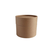 Embalagem Tubo Papelão -  76x76 mm (230 ml) - Kraft / Preto/ Branco
