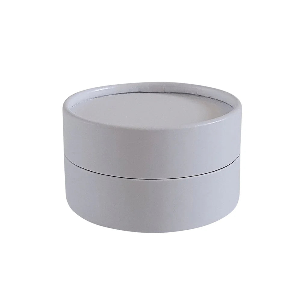 Embalagem de tubo de papelão 73x42 mm  (100 ml) -  com forro resistente à água - Kraft preto, branco e marrom