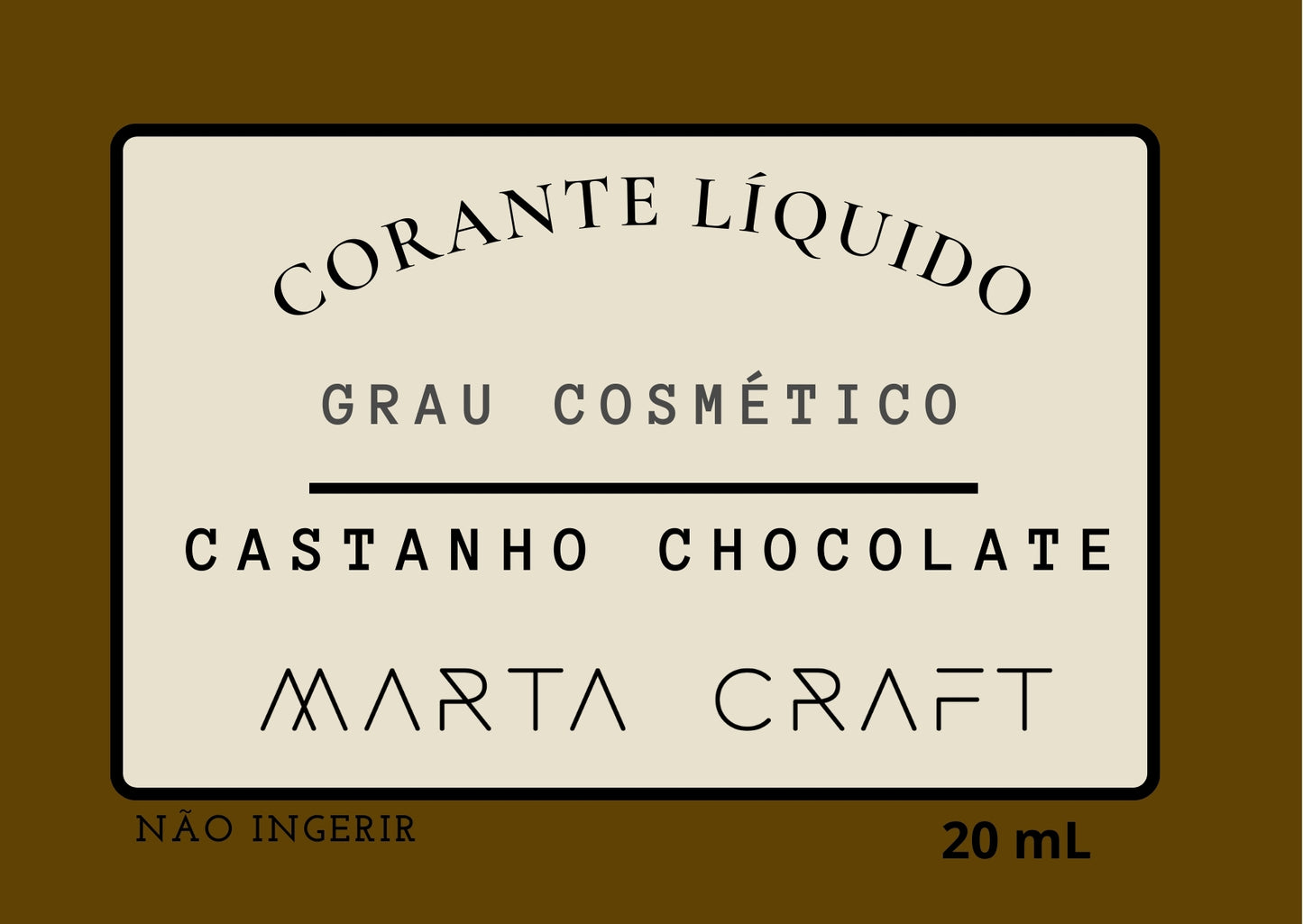 CORANTE LIQUIDO CONCENTRADO| GRAU COSMÉTICO | 20 mL