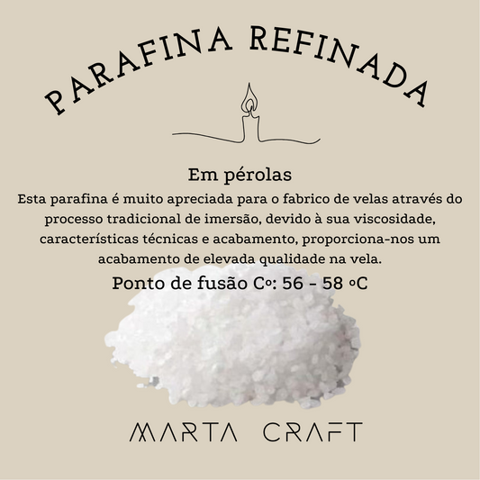 RV Parafina Refinada 56º – 58ºC Granulada