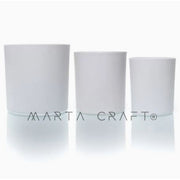 | Copo de Vidro CIL  Branco Brilhante/ Mate Fosco - 220 mL | 350 mL | 500 mL