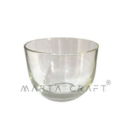 | Copo/Taça de Vidro fundo abaulado Transparente XL-   1000ML