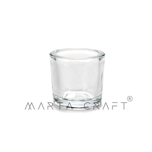 | Copo de Vidro Extra Grosso Transparente 220 mL