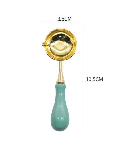 Cópia de Colher para Lacre verde