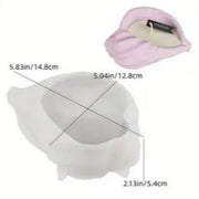 BP061MS - Moldes de Silicone para Suporte de Vela de Concha 2